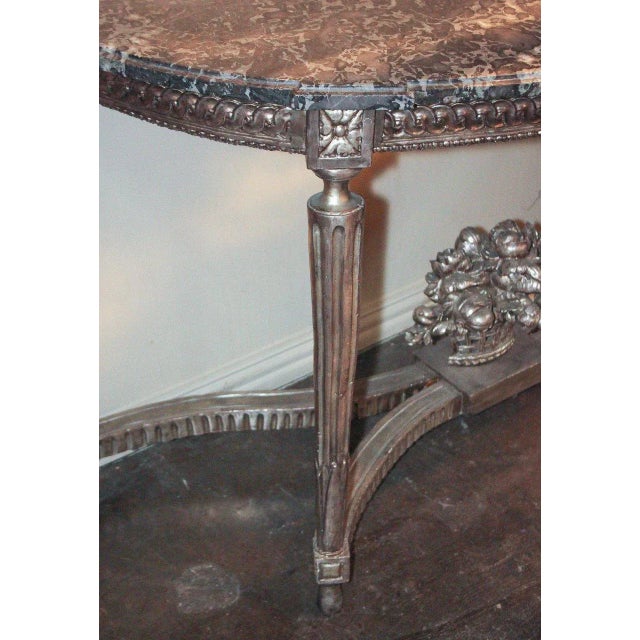 French 19th Century French Louis XVI Console For Sale - Image 3 of 7