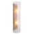 Antique Brass and Hand-Blown Glass Wall Lamps, Set of 2 For Sale - Image 4 of 8