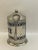 Metal Mid 20th Century Hammer Finished Silverplate Coffee Canister For Sale - Image 7 of 8