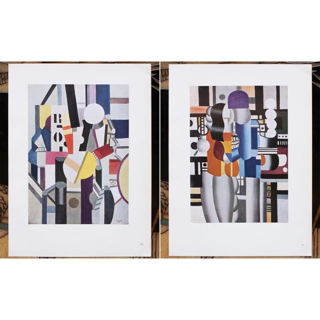 Paper Leger, 1948 First Edition Period Portfolio of 17 Vintage Offset Lithographs For Sale - Image 7 of 18
