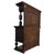 Antique Victorian English Carved Oak Mirror-Back Sideboard For Sale - Image 10 of 13