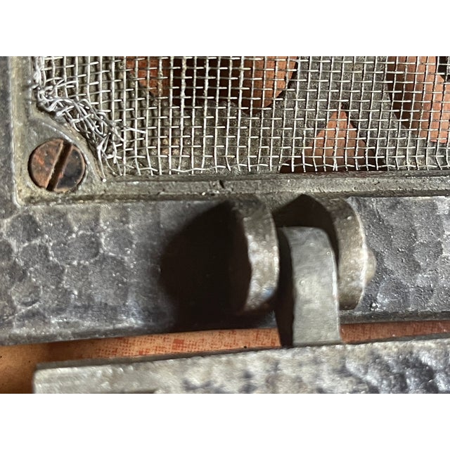 Antique Circa 1930 "Dorgril" One-Piece Speakeasy Door Viewer & Knocker For Sale - Image 13 of 17