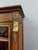Brown Small Empire-Style Walnut Bookcase, 1930 For Sale - Image 8 of 14