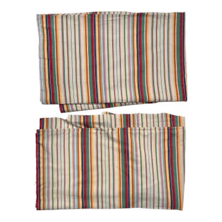 Ralph Lauren Home Cotton Awning Stripe Upholstery Fabric - 9.5 Yards For Sale