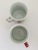 Ceramic Vintage Chinoiserie Medallion Mug - The Set of 2 Pieces For Sale - Image 7 of 11