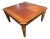 Mid-Century Square Wood Coffee Table For Sale
