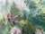 Flower Garden – Alexandre Guelle – 1911 An antique French floral oil painting on canvas from 1911 depicting garden...