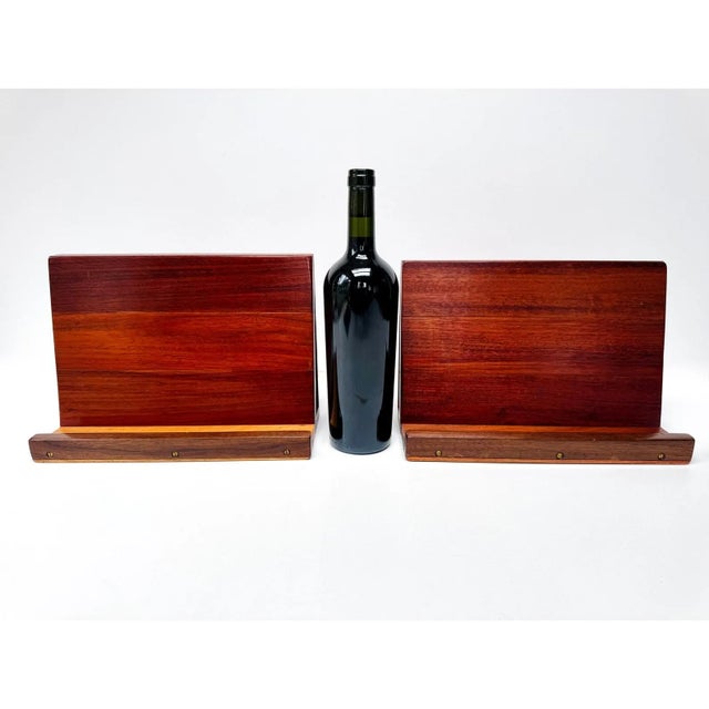 Pair of Handmade Mid Century Wooden Display Easels / Display Stands For Sale - Image 14 of 14