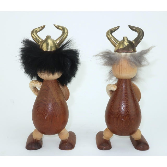 1960s Carl Bent Danish Mid Century Modern Teak Viking Bottle Openers, a Pair For Sale - Image 5 of 13