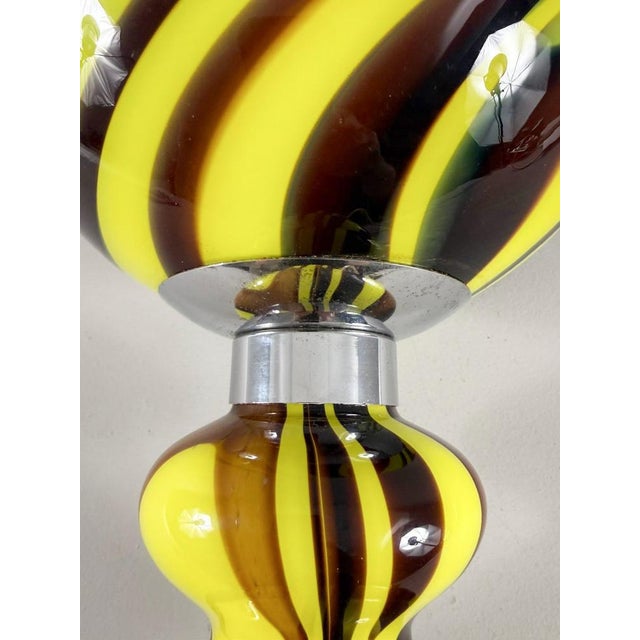 Maroon Mid-Century Table Lamp by Carlo Moretti, Italy, 1970s For Sale - Image 8 of 18
