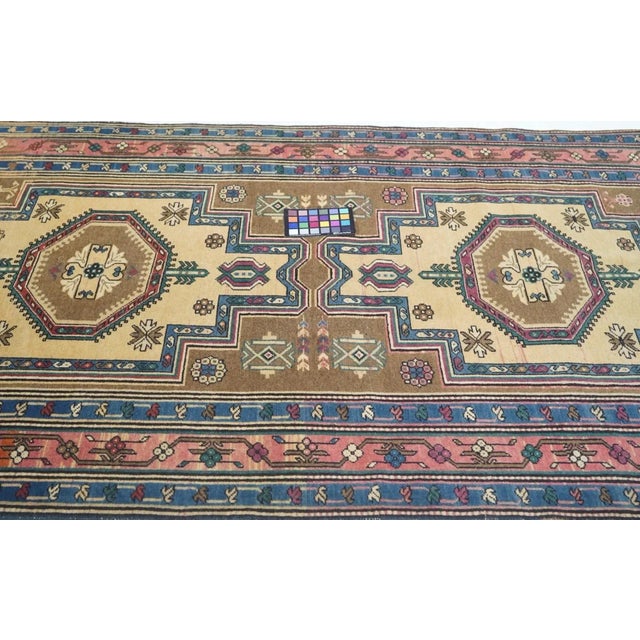 Antique Shirvan Rug 4'1'' x 6'9'' For Sale - Image 9 of 10