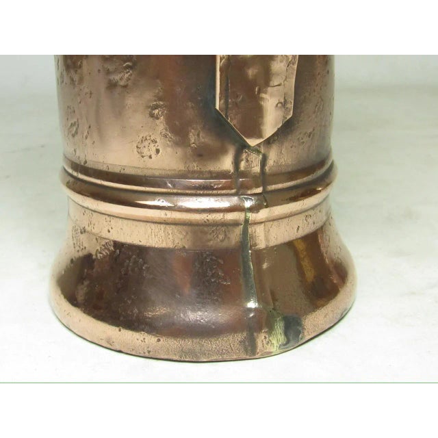 Copper French Polished Copper Half Liter Jug For Sale - Image 8 of 17