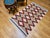 Vintage Native American Navajo Rug, Handwoven Wool, Allover Diamond Pattern, 3x5 For Sale - Image 4 of 15
