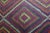 1950s Colorful Tribal Turkish Kilim Rug - 6' 9'' X 9' 4'' For Sale - Image 10 of 11