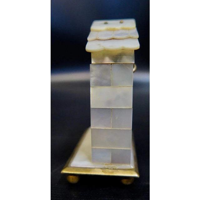 Early 20th Century Vintage Early 20th Century Miniature Clock For Sale - Image 5 of 7