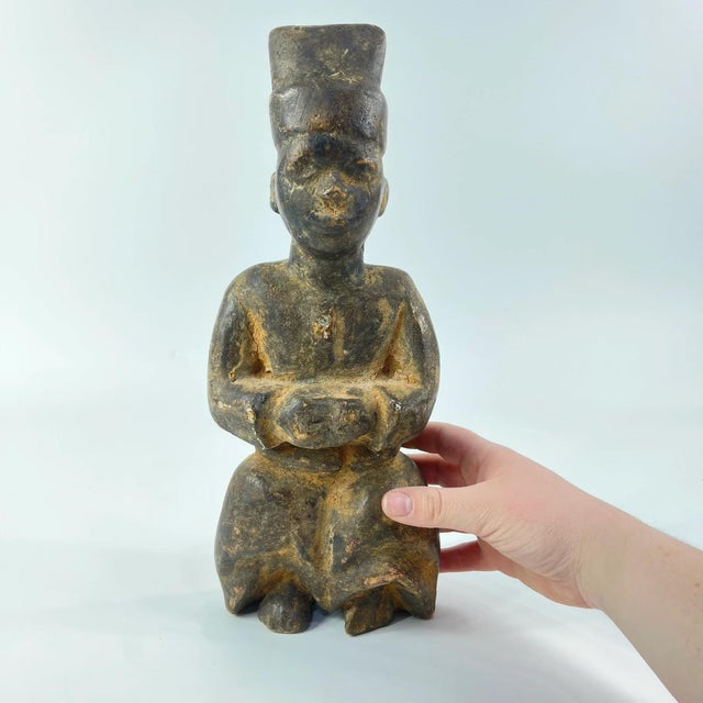 Early 20th Century Yoruba Chief Male Figure MATTER COLLECTION For Sale In Denver - Image 6 of 7