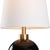 Contemporary Orb Lamp - Black For Sale - Image 3 of 4