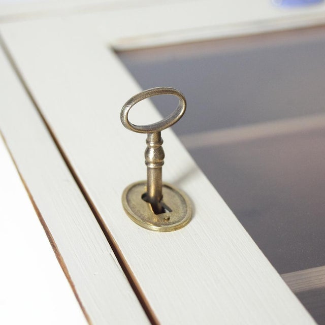 Antique Apotheque Wall Cabinet with Bottles, 1920s, Set of 55 For Sale - Image 15 of 18