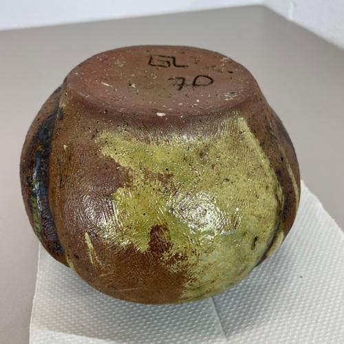 Abstract Fruit Ceramic Studio Pottery Vase from Gerhard Liebenthron, 1977 For Sale - Image 17 of 18