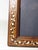 Antique Anglo Indian photo or picture frame, c.1920 A rectangular teakwood frame with floral bone inlays and fruitwood...