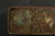 Metal Tiffany Studios New York Grapevine Pattern Bronze and Favrile Slag Glass Pen Tray For Sale - Image 7 of 12