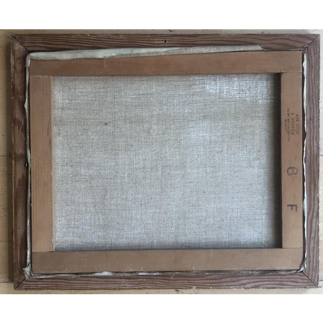 Charles Emile Brunner, Bouquet de roses fanées, 1932, Oil on Canvas, Framed For Sale - Image 8 of 9