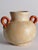 Art Deco Beige Ceramic Vase with Red Handles by Anna-Lisa Thomson for Upsala Ekeby, 1930s For Sale - Image 6 of 16