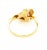 Late 20th Century Mikimoto Akoya Pearls Diamond 18k Yellow Gold Ring For Sale - Image 5 of 7