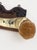 Mid 20th Century Mid 20th Century Rare Folk Art Horn Wall Key Hook on Wood Plaque For Sale - Image 5 of 9