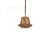 Mid-Century Bamboo and Rattan Hanging Lamp in Louis Sognot Style, 1960s For Sale - Image 6 of 12