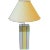 Modern Robert Sonneman Chrome and Brass Table Lamp, 1970s For Sale