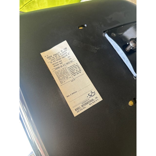 1970s Charles Pollock for Knoll Office Desk Chair For Sale - Image 12 of 12