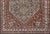Red Antique Persian Shiraz Rug With Geometric Tribal Design and Rich Color Palette 5'0 X 6'1 For Sale - Image 8 of 11