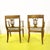 Empire Walnut Armchairs with Lyre Back, Set of 2 For Sale - Image 10 of 12