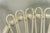 Wood White Wicker Accent Chairs With Floral Cushions a Pair For Sale - Image 7 of 9