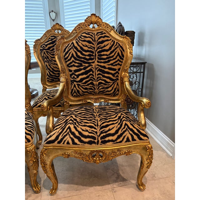 2000 - 2009 Maitland Smith Dining Chairs For Sale - Image 5 of 8