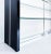 Late 20th Century Gun Metal, Stainless, Glass Etagere Shelves or Room Divider For Sale In Miami - Image 6 of 7