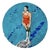 Carole Grandgirard, the Diver, 2022, Oil on Canvas For Sale