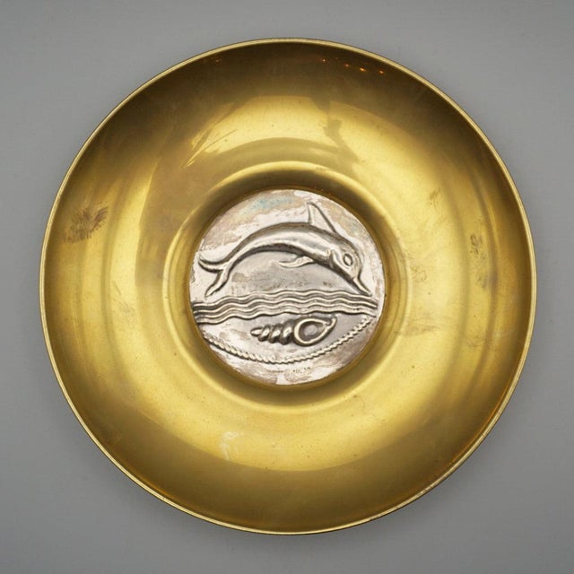 Dolphin Dish by Ilianis Lalaounis, 1970s For Sale - Image 3 of 6
