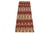 Textile Modern Ziegler Pink/Green Wool Runner Rug- 2 Ft. 7 In. X 7 Ft. 5 In. For Sale - Image 7 of 10