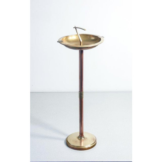 Metal Art Deco Floor Ashtray. Italy, 1930s For Sale - Image 7 of 7