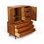Young Manufacturing Concave Vintage Mid Century Modern Highboy Dresser C. 1960s, Attrbuted For Sale In New York - Image 6 of 12