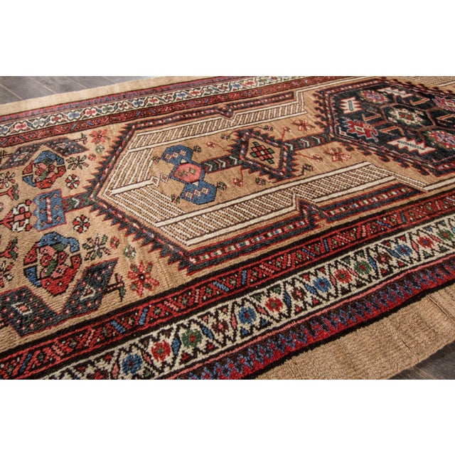 1950s 1950s Apadana Persian Serab Rug, 3'3" X 7'5" For Sale - Image 5 of 7