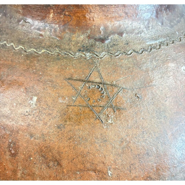 Ceramic 19th-Century Spanish Terracotta Tinaja - An Authentic Mediterranean Storage Jar - A Masterpiece of Wabi-Sabi Beauty For Sale - Image 7 of 12