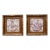 Delft Tiles Circa 1750s --a Pair of 2 For Sale