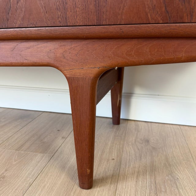1960s Henning Jorgensen Style Teak Danish Modern Highboard For Sale - Image 12 of 12
