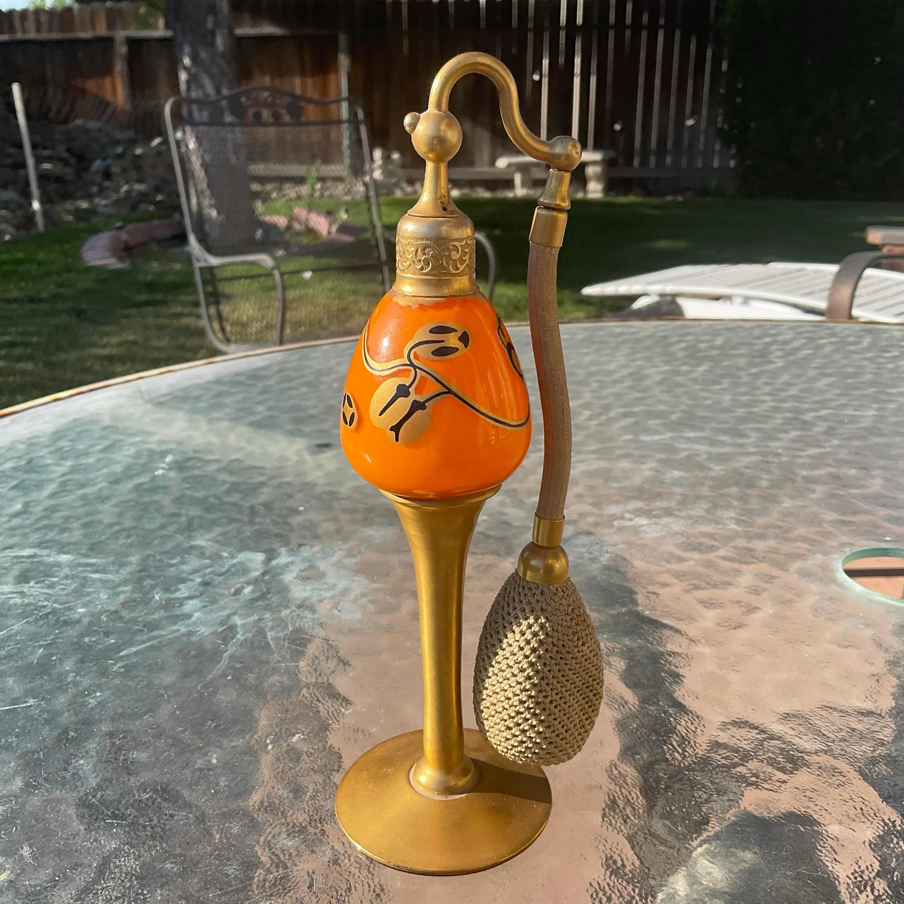 Circa 1920 DeVilbiss Perfume Bottle | Chairish