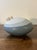 A beautifully restrained mid century American studio pottery weed pot by Isabel Parks, showcasing an elegant organic form...