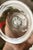 Antique Hand-Blown Glass Ampolla Gemina in Footed Clear Glass For Sale - Image 5 of 9