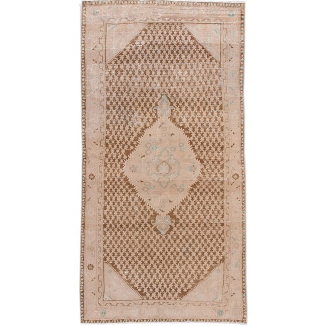 Antique Malayer Handmade Wool Runner For Sale - Image 9 of 9